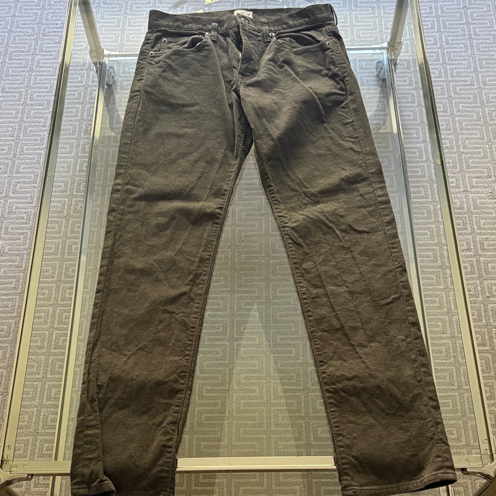 J. Crew Men's grey corduroy pants